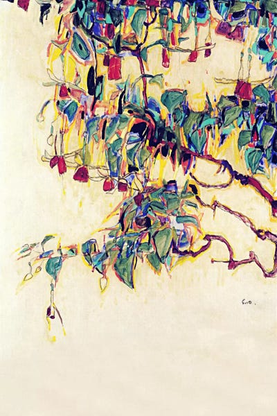 Forests: Sun Tree by Egon Schiele