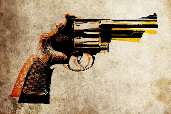 Weapons & Artillery: Revolver by Michael Tompsett