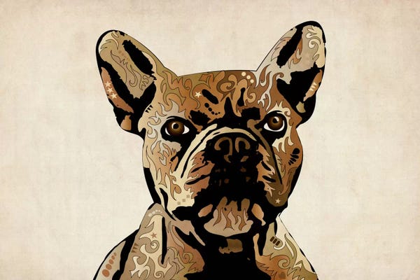 Michael Tompsett: French Bulldog by Michael Tompsett