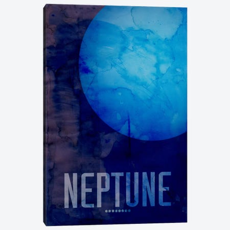 The Planet Neptune Canvas Print #8798} by Michael Tompsett Canvas Art