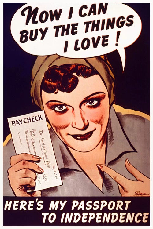 Can't Buy Me Love (Vintage Poster)