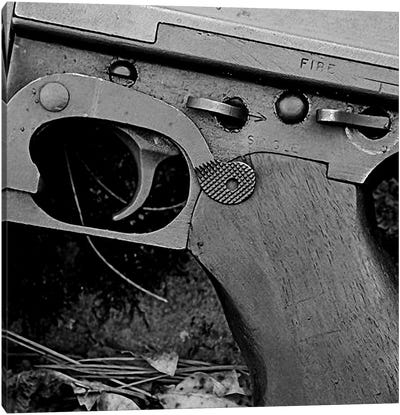 Weapon of Destruction (Gun) Canvas Art Print - Mugshot Collection