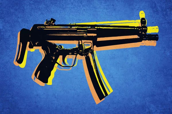 Weapons & Artillery: MP5 Sub Machine Gun by Michael Tompsett