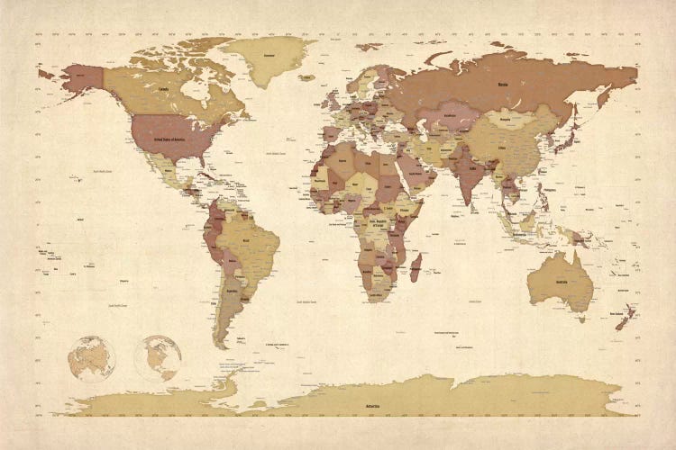 Map of The World V