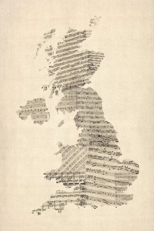 Great Britain Music Map II