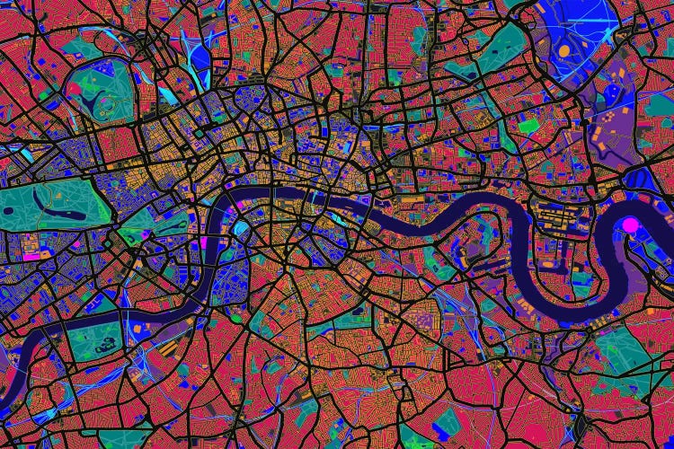 London Map (Abstract) V