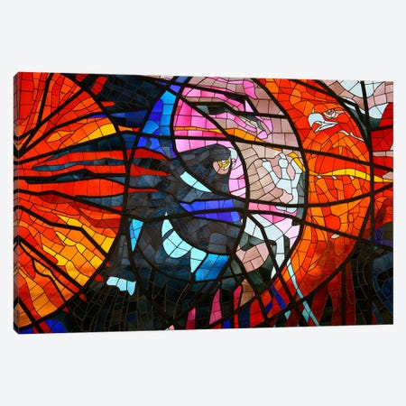 Stained Glass Window Canvas Print #8} by Unknown Artist Canvas Art