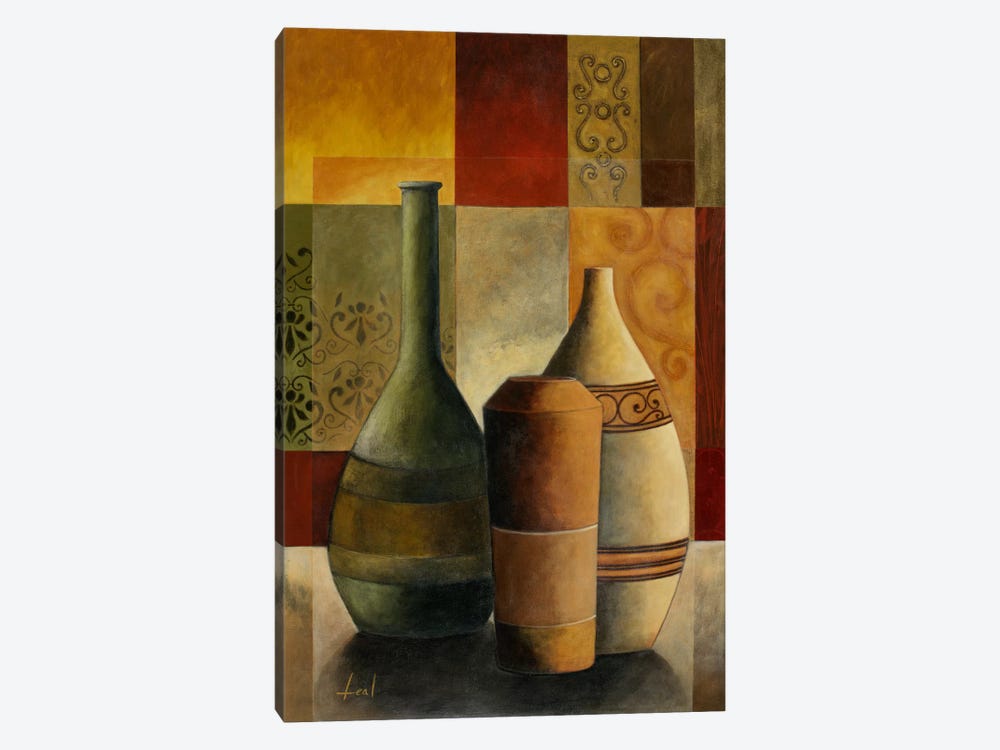 Three Vases by Pablo Esteban 1-piece Canvas Print