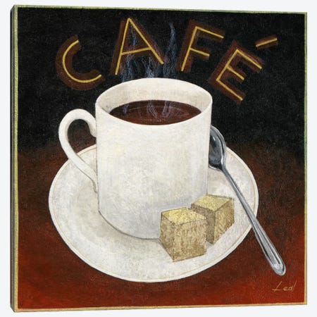 Cup of Coffee Canvas Print #9076} by Pablo Esteban Art Print