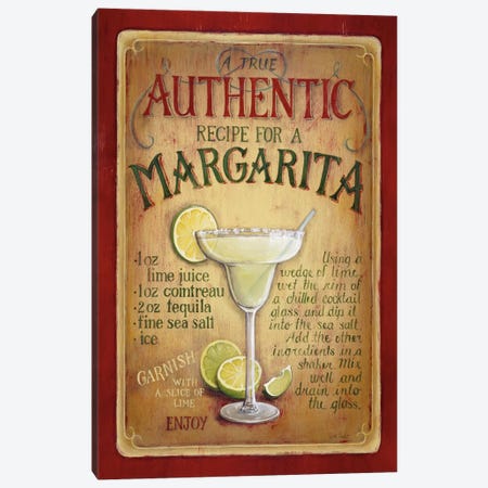 Authentic Margarita Canvas Print #9120} by Lisa Audit Canvas Art