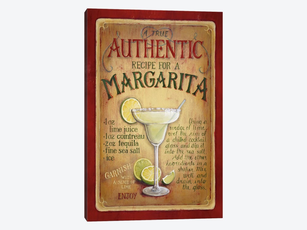 Authentic Margarita by Lisa Audit 1-piece Canvas Wall Art