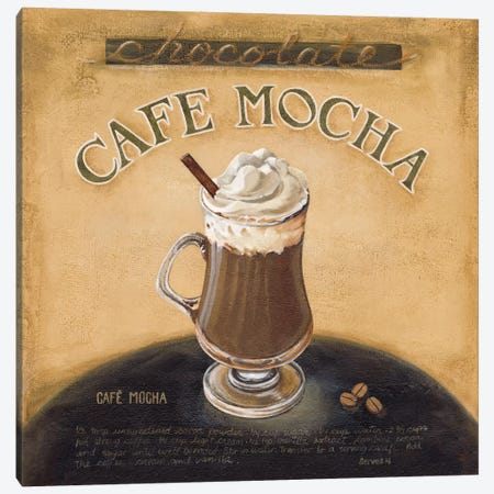 Cafe Mocha Canvas Print #9125} by Lisa Audit Art Print