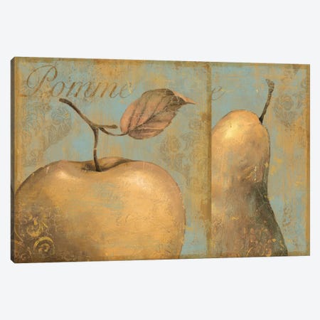 Delicious (Apple & Pear) Canvas Print #9164} by Daphne Brissonnet Canvas Print