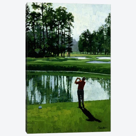 Golf Course 9 Canvas Print #9375} by William Vanderdasson Canvas Art