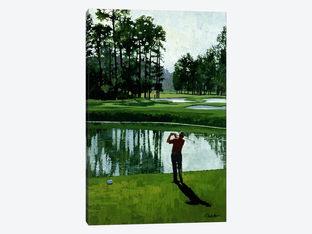 Golf Course 9 by William Vanderdasson 1-piece Art Print