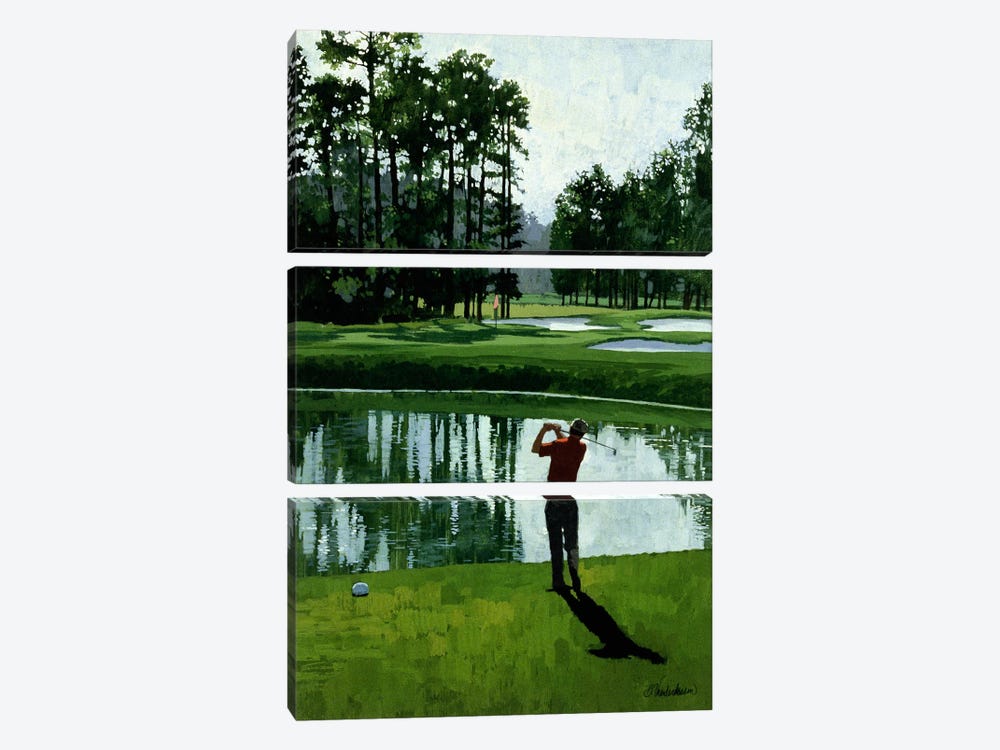 Golf Course 9 by William Vanderdasson 3-piece Art Print