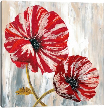 Red Poppies I Canvas Art Print