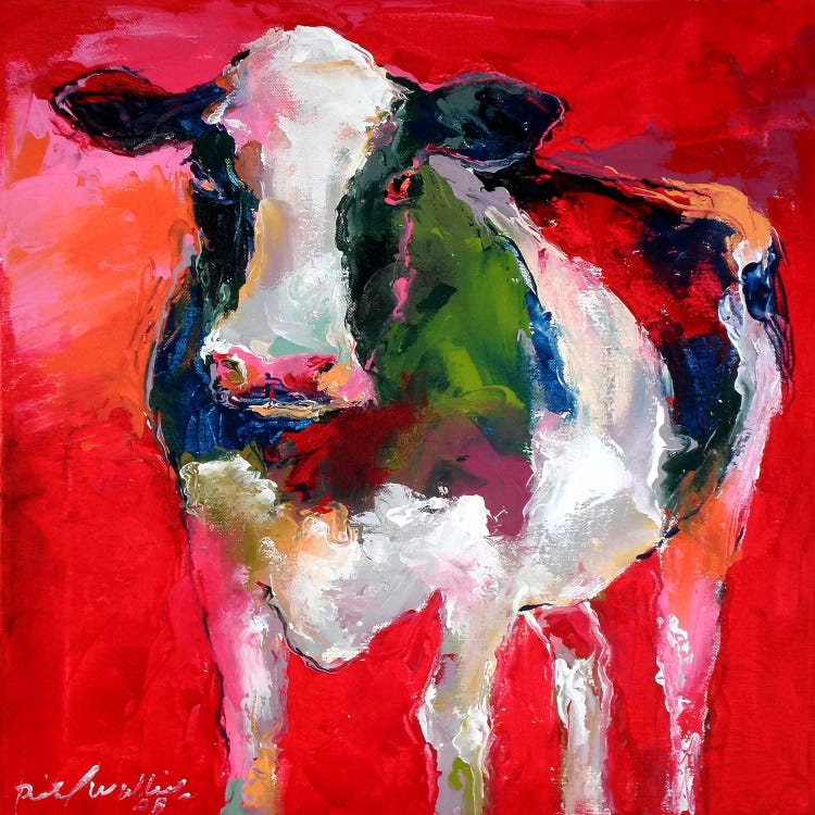 Cow by Richard Wallich wall art
