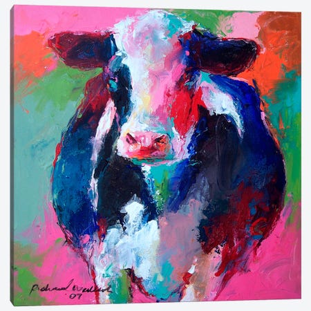 Cow II Canvas Print #9629} by Richard Wallich Canvas Print