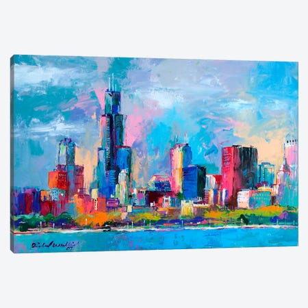 Chicago V Canvas Print #9630} by Richard Wallich Canvas Art