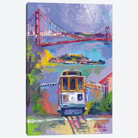 San Francisco Canvas Print #9635} by Richard Wallich Canvas Art Print