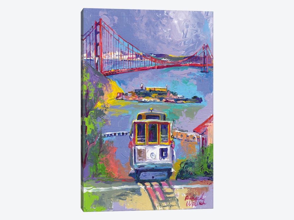 San Francisco by Richard Wallich 1-piece Canvas Print