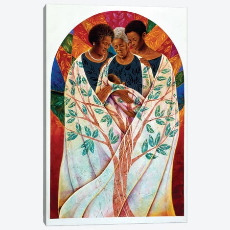 Family Tree Canvas Print #9865} by Keith Mallett Canvas Artwork