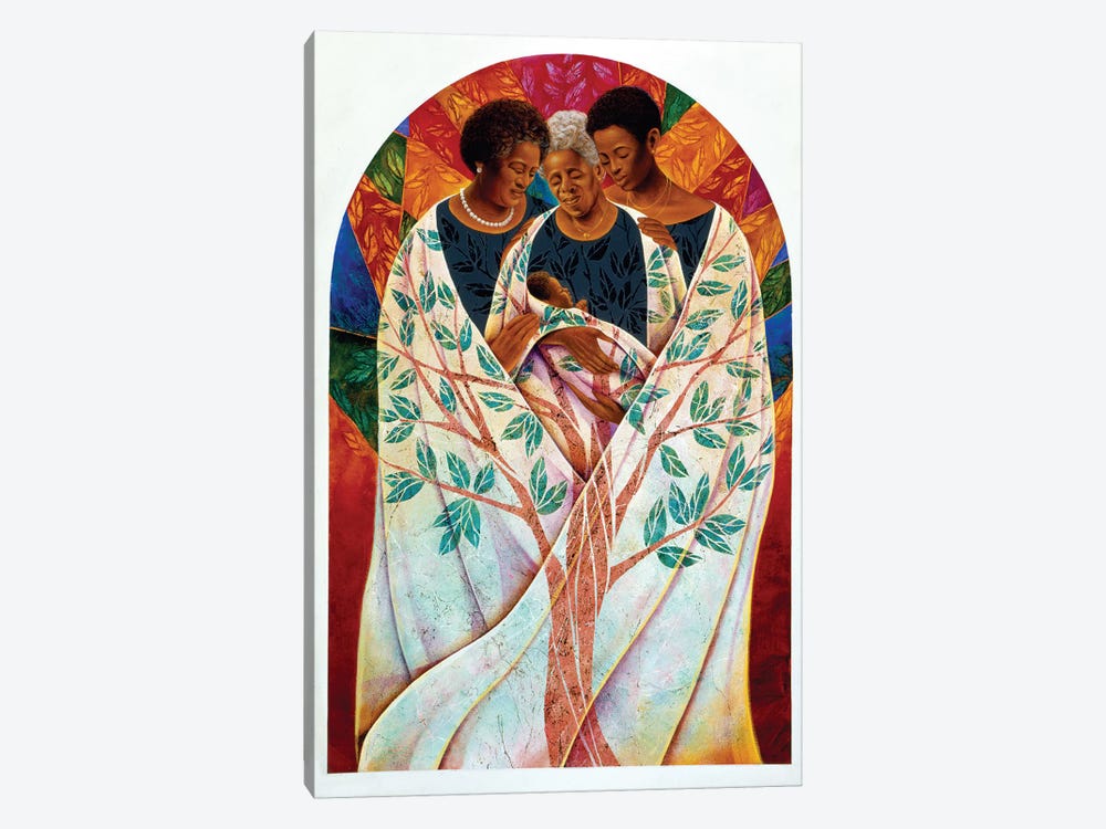 Family Tree by Keith Mallett 1-piece Canvas Art Print