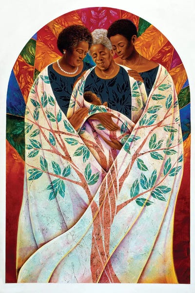 Black History Month: Family Tree by Keith Mallett