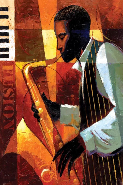 Fusion by Keith Mallett wall art