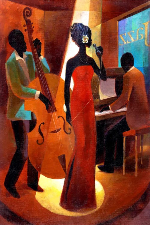 In A Sentimental Mood by Keith Mallett wall art