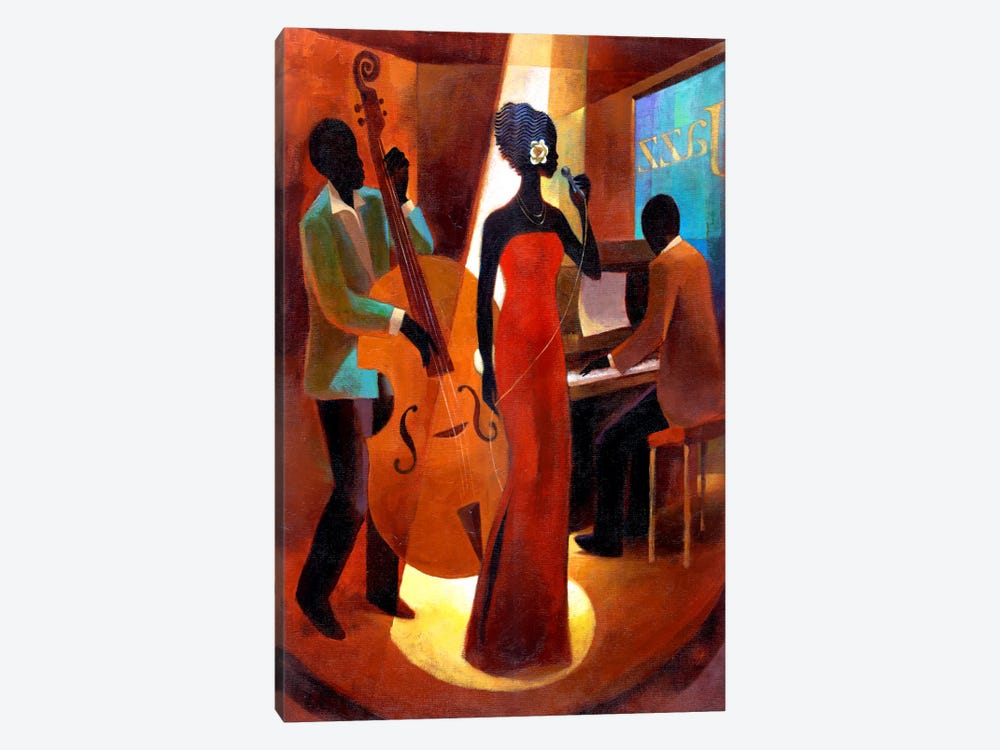 In A Sentimental Mood by Keith Mallett 1-piece Canvas Print