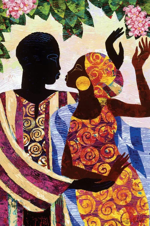 In The Garden by Keith Mallett wall art