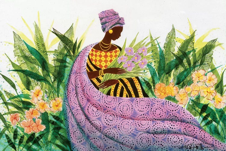 Reflection by Keith Mallett wall art