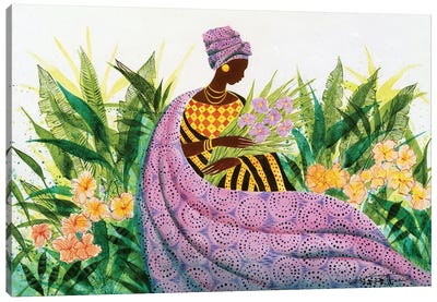 Reflection Canvas Art Print - African Heritage Art