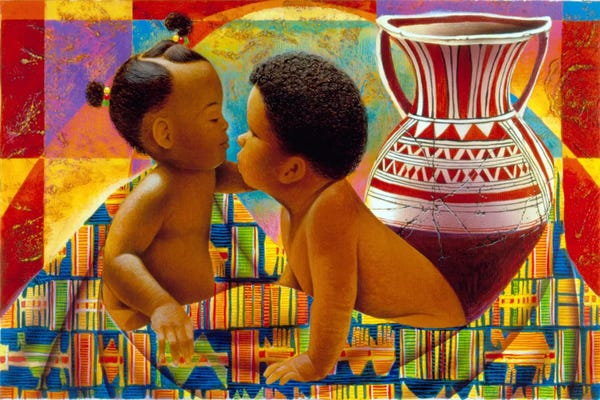 Black History Month: Treasures of Africa by Keith Mallett