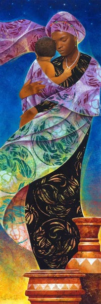 African Heritage: UsikuNight by Keith Mallett