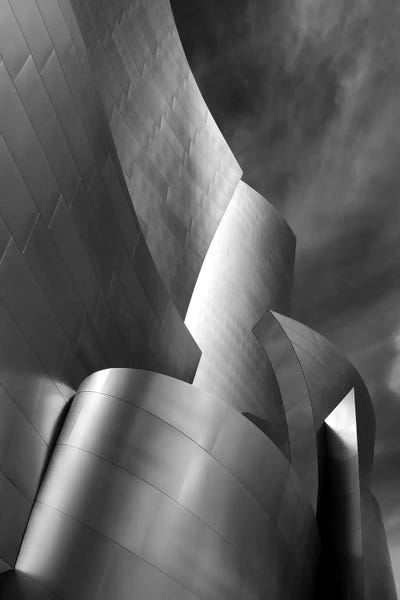 Large Black & White Art - Canvas Prints: Architectural Art by Unknown Artist