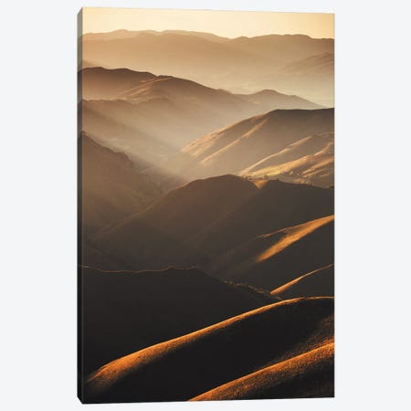 Through Hills And Valleys Canvas Print #AAB109} by Annabelle Chabert Canvas Artwork