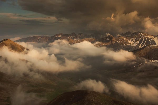 Annabelle Chabert: Above The Clouds - French Alps by Annabelle Chabert