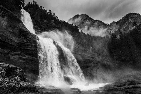 Annabelle Chabert: Powerful Waterfall by Annabelle Chabert