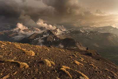 Human And Nature by Annabelle Chabert framed canvas print