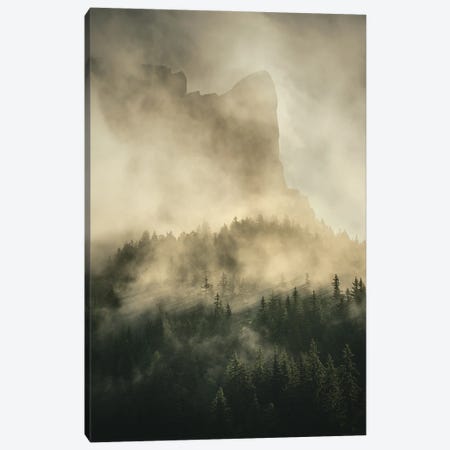 Moutain In The Mist Canvas Print #AAB26} by Annabelle Chabert Art Print