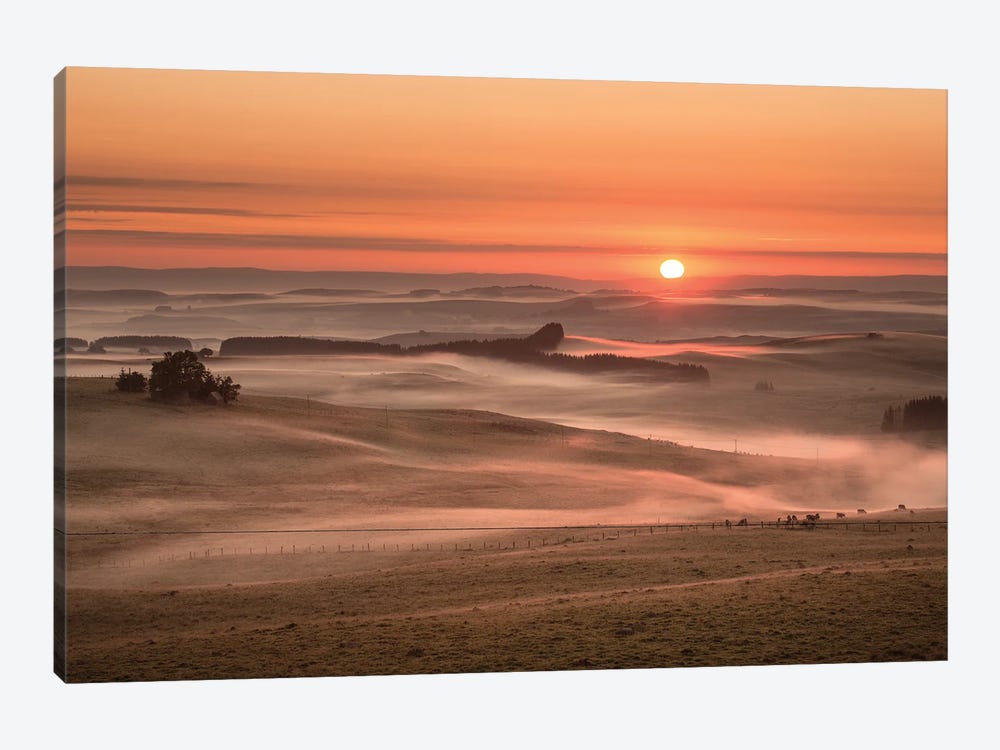 A Misty Morning by Annabelle Chabert 1-piece Canvas Wall Art