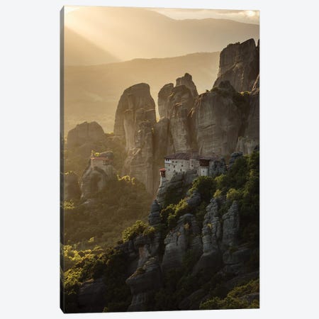 The Meteora - Greece Canvas Print #AAB6} by Annabelle Chabert Canvas Wall Art