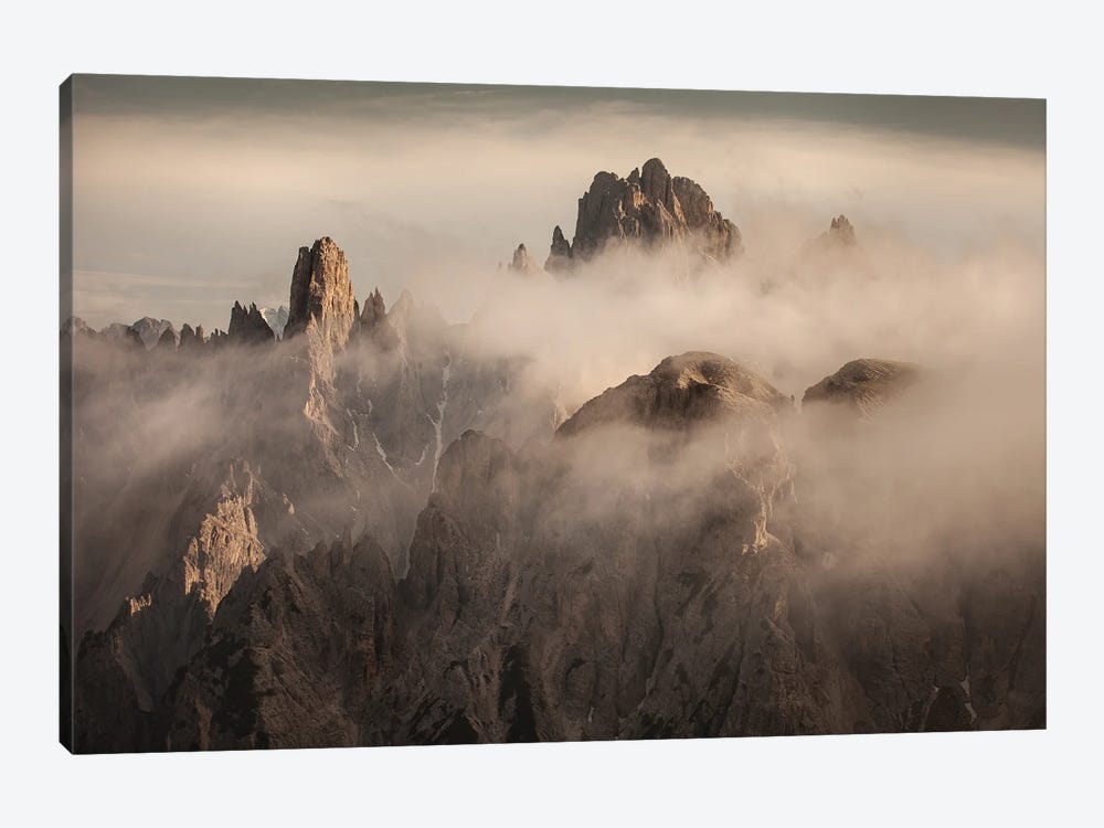 Wild Dolomites Moutains In Italy 1-piece Canvas Artwork
