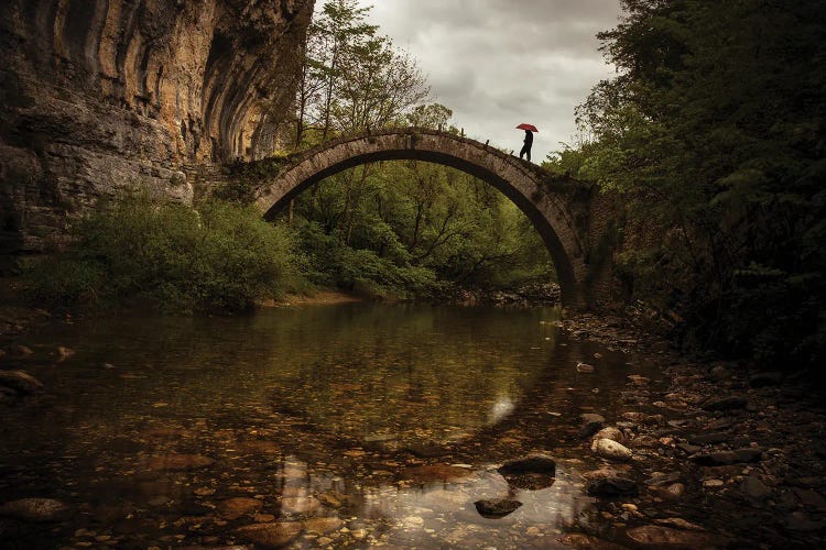 Old Bridge In Greece