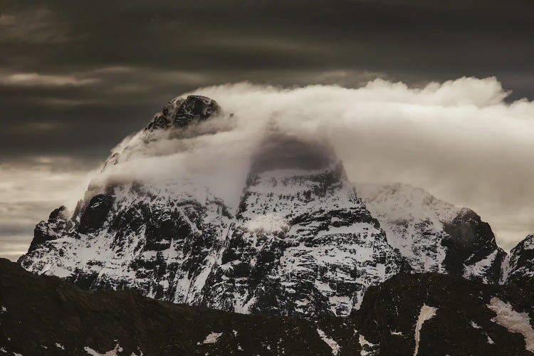 Alps Summit Playing With The Clouds by Annabelle Chabert wall art