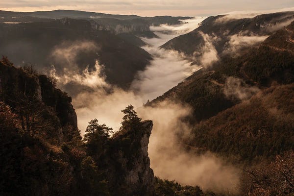 Canyons: River Of Clouds In The Canyon by Annabelle Chabert