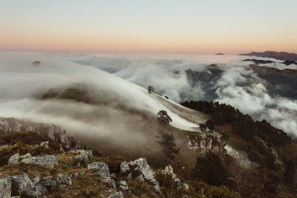 Annabelle Chabert: Crawling Clouds - Pic De Europa Mountains by Annabelle Chabert